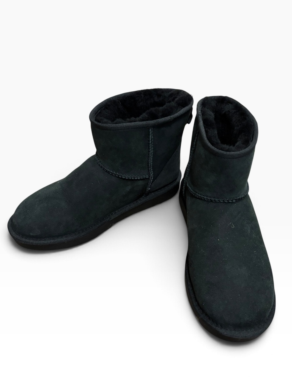 Kirkland Signature Women’s Shearling Black Lined Winter Boots, Size 9